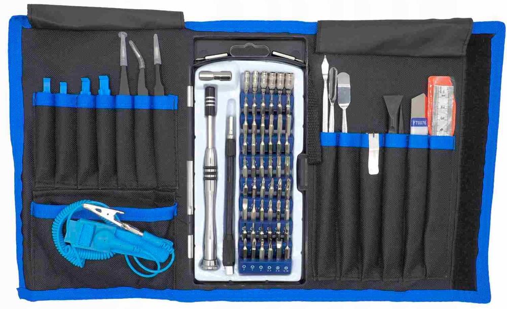 Набір викруток лопаток пінцетів  біт для ремонту телефонів і ноутбуків