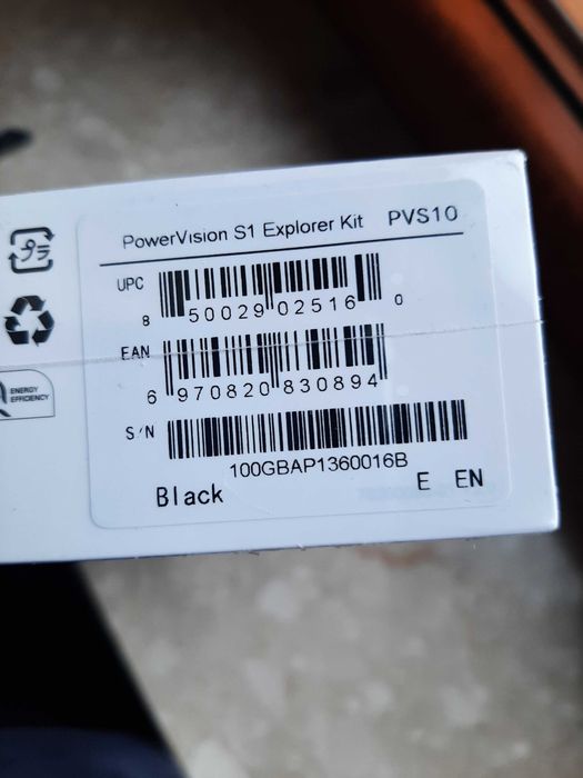 Gimbal PowerVision S1 czarny stabilizator obrazu z funkcją power banku