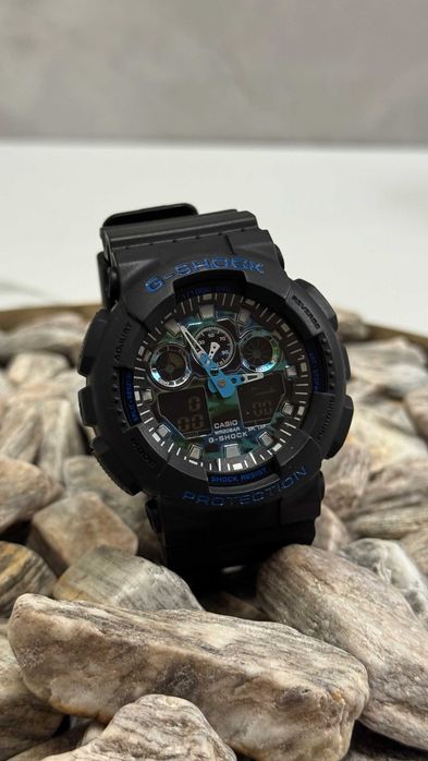 Casio G-Shock GA-100CB-1AER / Мужские часы Касио