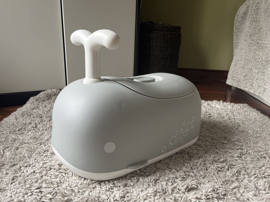 Penico de bebé em forma de baleia