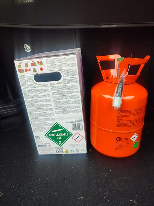 Гелий в балоне для 30 шариков диаметром 23 см