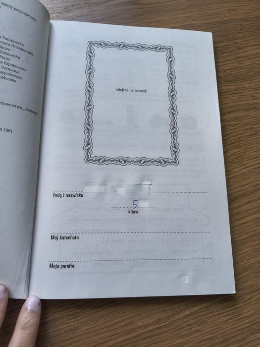Ćwiczenia do religii kl. 5