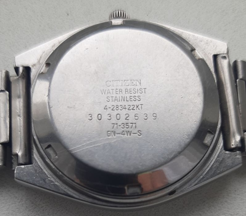 Citizen Automatic 21 Jewels Vintage Japan — оригинал, Day-Date, 71-3571