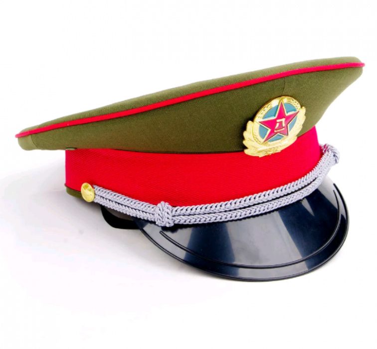 Chapeu de oficial do exército da República Popular da China