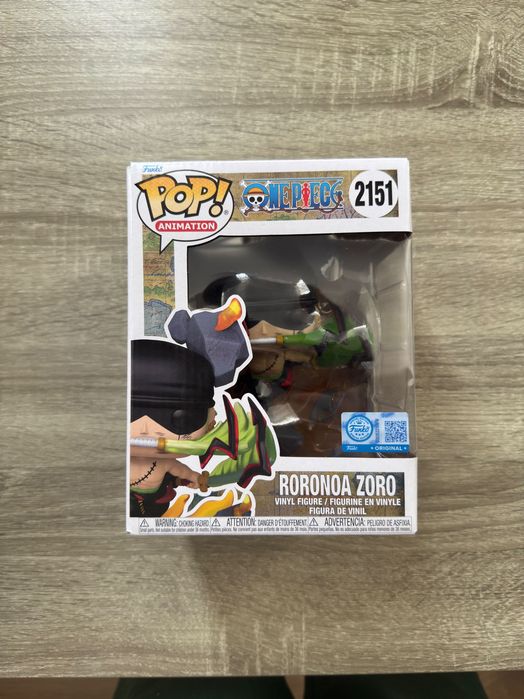 Фігурка Funko Pop Zoro King of Hell 2151 аніме One Piece нова запакована