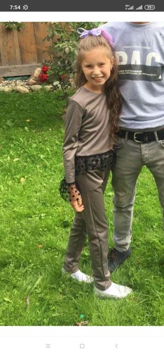 Костюм для девочки костюм дівчині шкільний