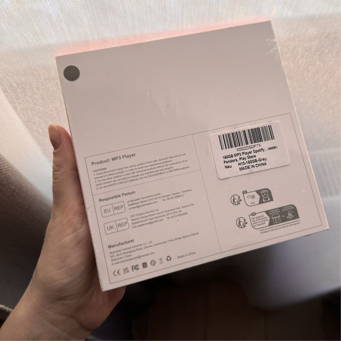 MECHEN H10 160GB Android MP3 Hi-Fi плеєр Spotify Wi-Fi Bluetooth новий запакований на подарунок