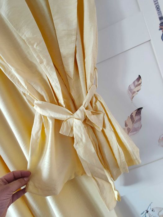 Garnitur na lato kamizelka i spodnie szeroka nogawka viscose M L