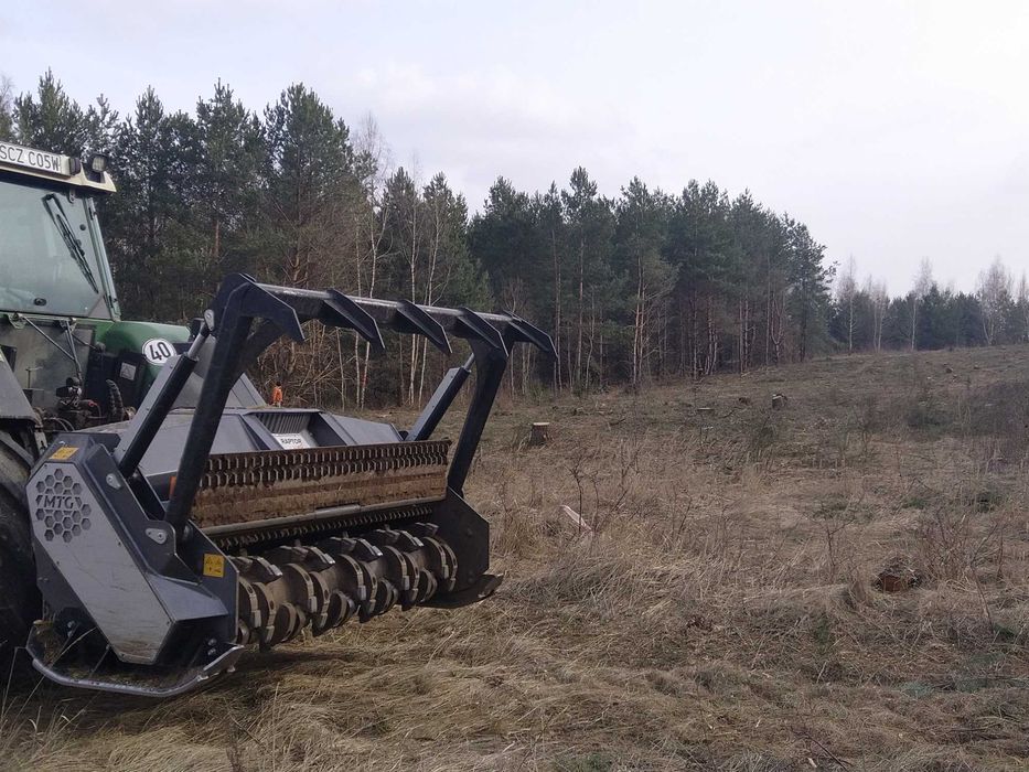 Mulczowanie Mulczer leśny Wgłębny Karczowanie Czyszczenie Wycinka