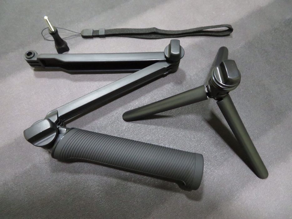 Monopod/Tripod 3 Way Desdobrável Action Cams - Gopro, SJCAM, Xiaomi...