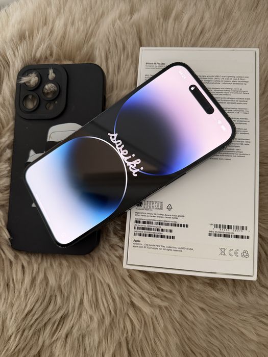 Iphone 14 pro max czarny 256