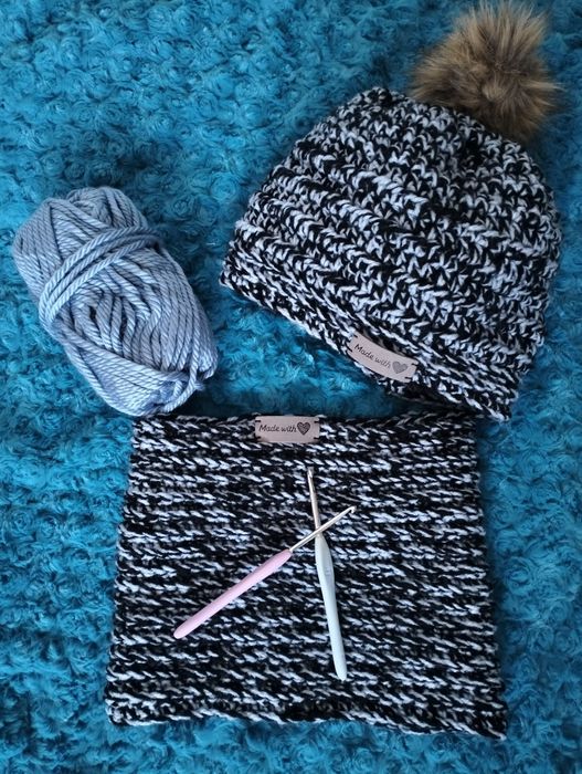 Czapka komin damskie