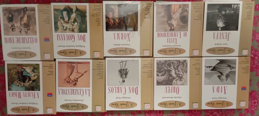 Coleção CDs c/ livro Música Clássica. A Grande Ópera.