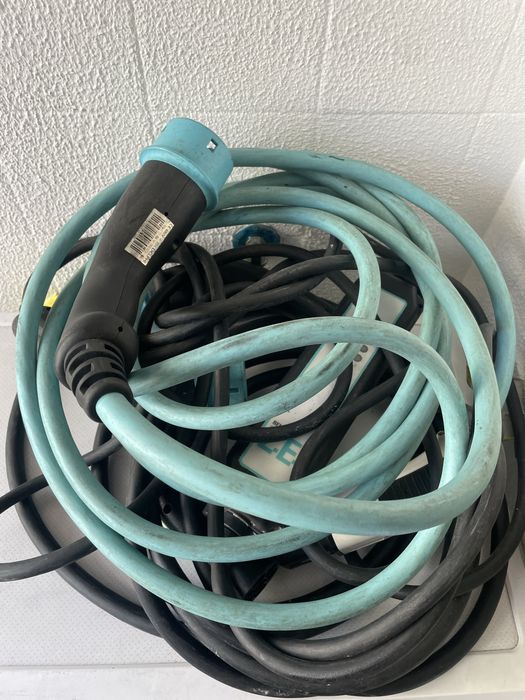 2 Cabos Carregamento Carro Elétrico Tipo 2