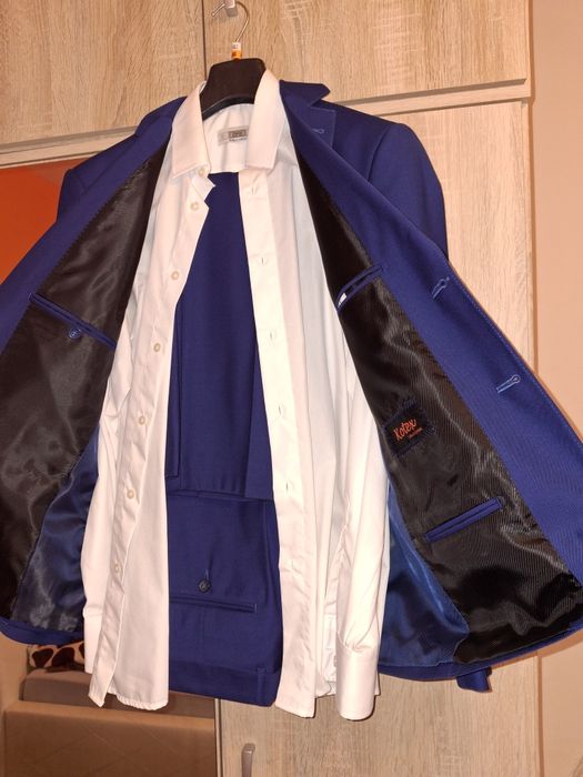 Garnitur męski z butami