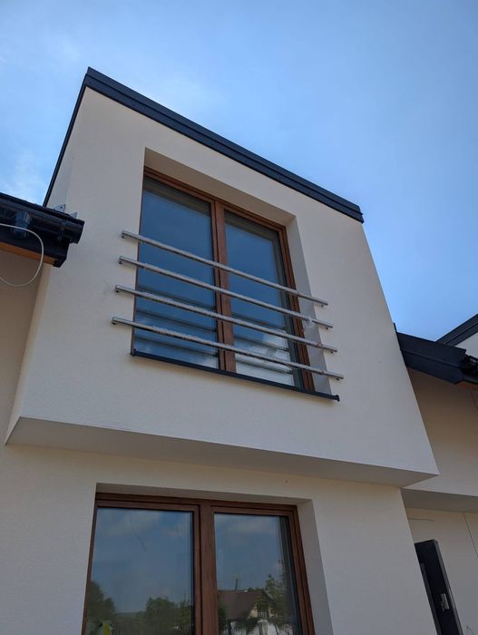 balustrady nierdzewne zabezpieczenia okienne