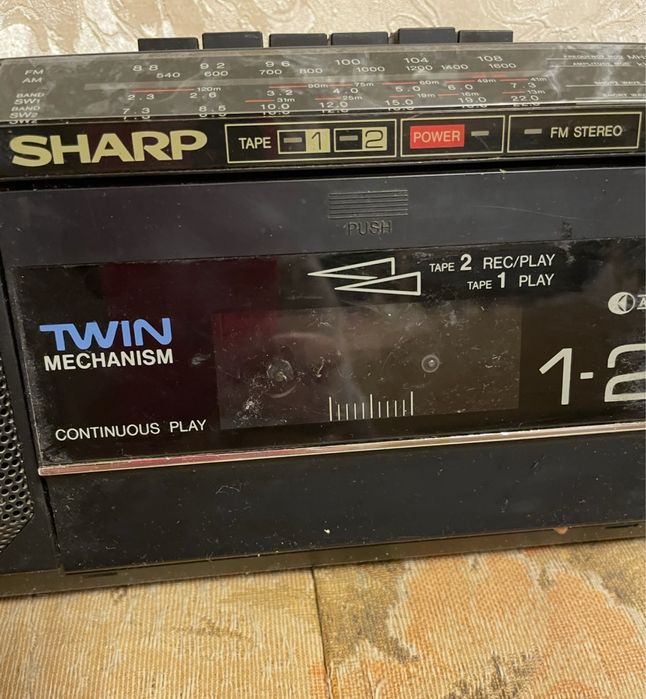 Продается 2х касетный