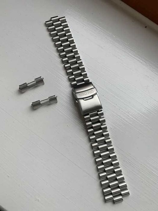 Bracelete Seiko estilo Presidente 22mm