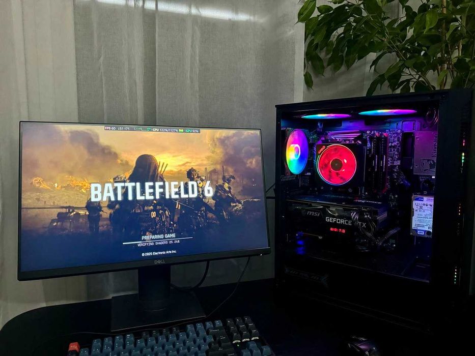 AMD R5 5600 + RTX 3070 + DDR4 16Gb + NVME/HDD/SSD 2TB + WiFi/BT