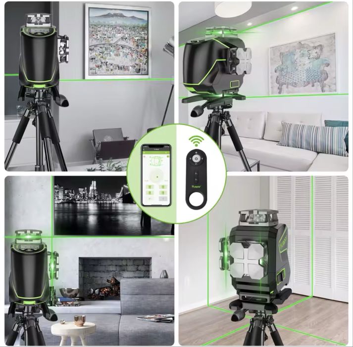 Лазерний рівень нівелір Huepar S04CG