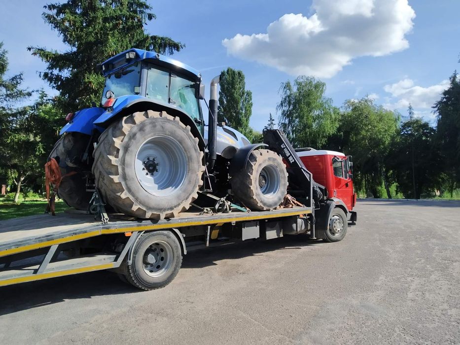 Вантажний евакуатор рівне 10 тон трал лафета грузова перевезти трактор