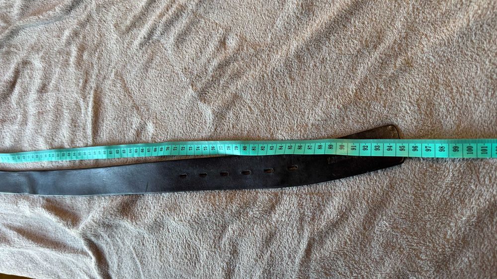 Skórzany pasek do spodni Wedan, dł.95 cm