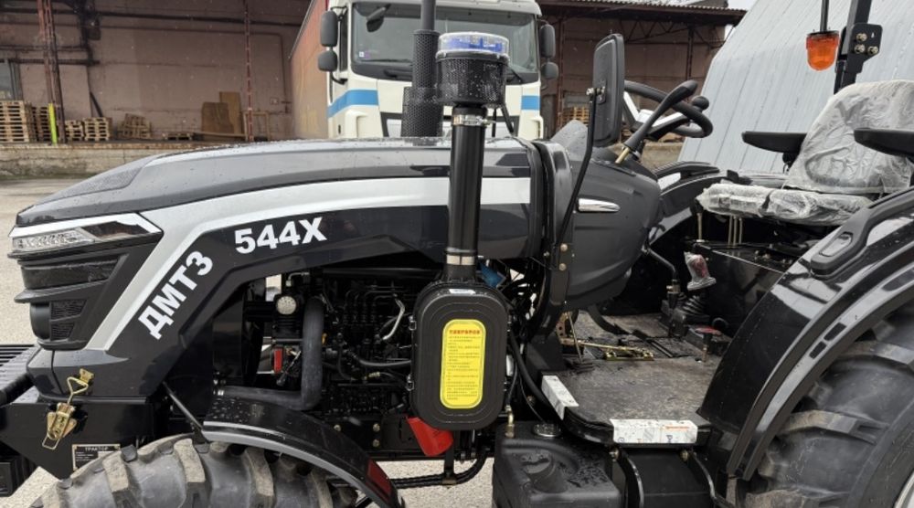 Мінітрактор ДМТЗ 544 Х РЕВЕРС примусова гідравліка широка гума Дашок