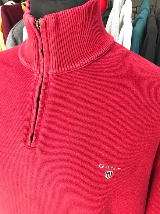 Sweter Gant half zip rozm. XL