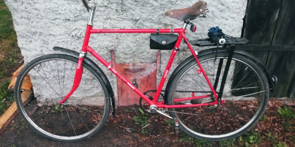 Rower rosyjski  Ukraina + drugi rower( rama ukraina damska)