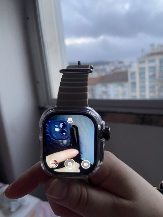 Smartwatch 5G com GPS, Chamadas, Monitor de Saúde + Acessórios