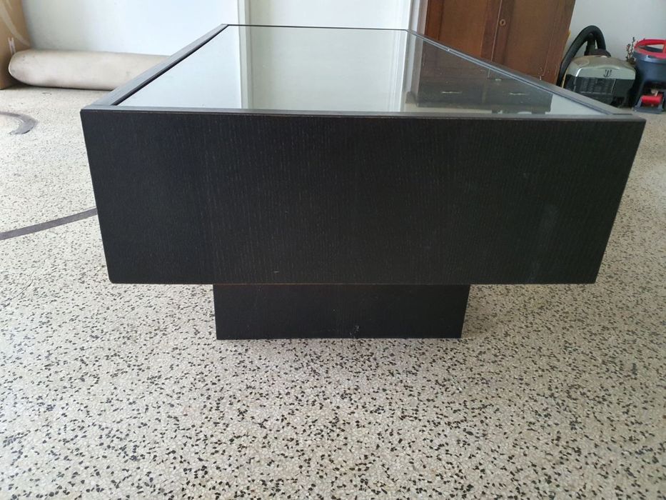 Mesa de Centro, com Duas Gavetas Laterais, Prateleira Inferior