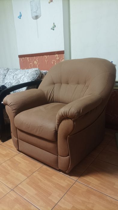 Крісло для вітальні 2 шт. (металевий каркас)