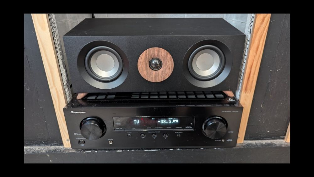 Домашний кинотеатр Jamo и ресивер Pioneer