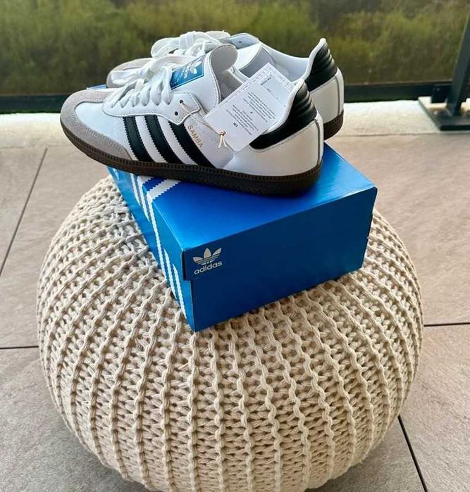 Adidas_SAMBA_OG_White ButyObuwie/SportoweModay Rozmiar.44