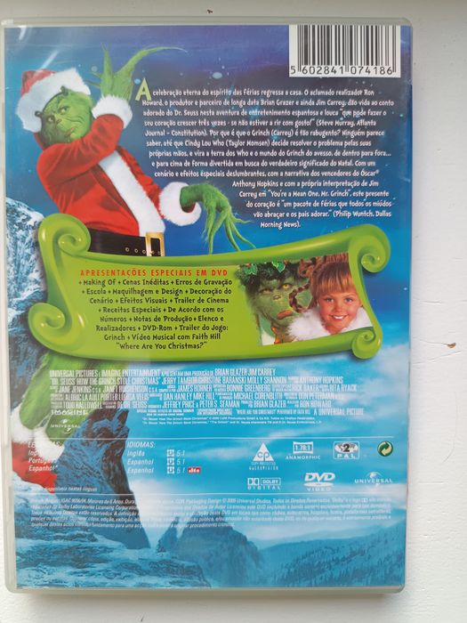 DVD Grinch      .