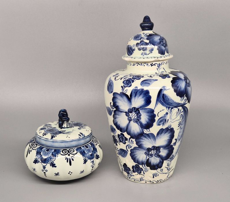 Delft Blue cukiernica wazon Made in Holland vintage