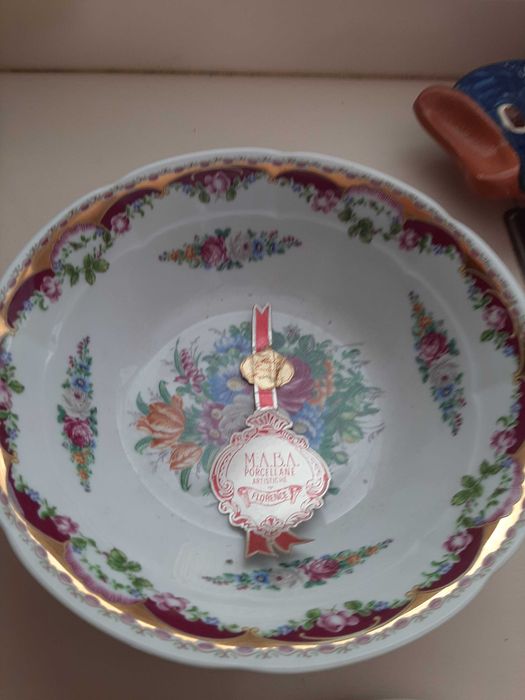 Conjuntos de porcelanas antigas Limoges, Florence & Spal