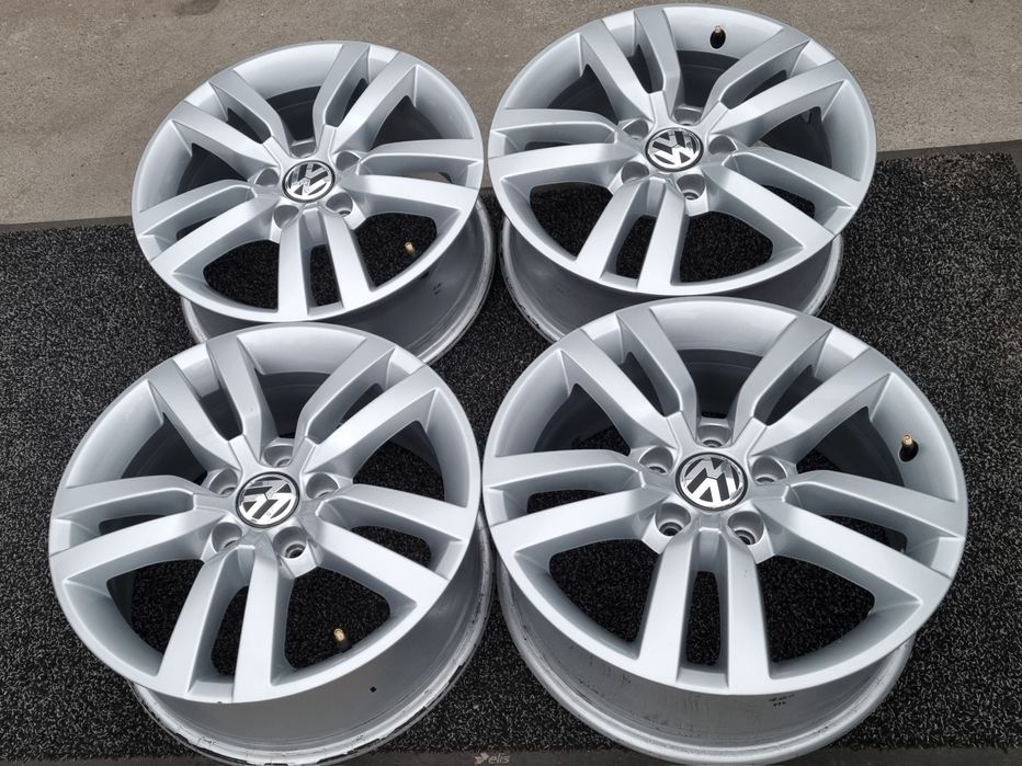 Felgi Alu 16" VW Tiguan Sharan II 2 Passat B8 B7 B6 T-Roc 5x112 Orygin