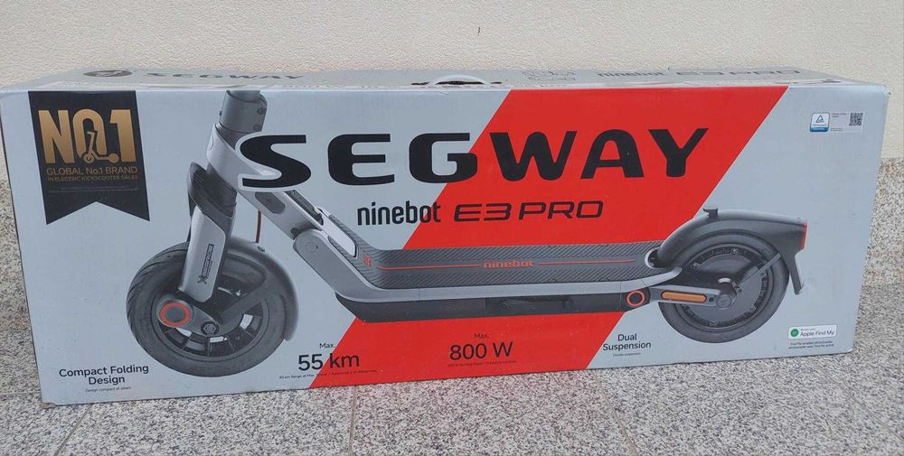 Trotinete Segway Ninebot E3 Pro 800W