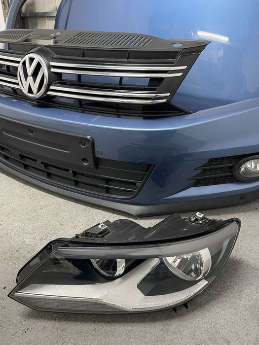 Передок морда Tiguan 1 Капот бампер крило Тігуан 1 Розборка Тігуан
