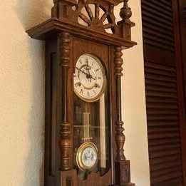 Espetacular relógio de parede vintage