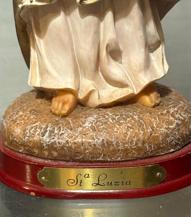Estátua Santa Luzia - Imagem Religiosa