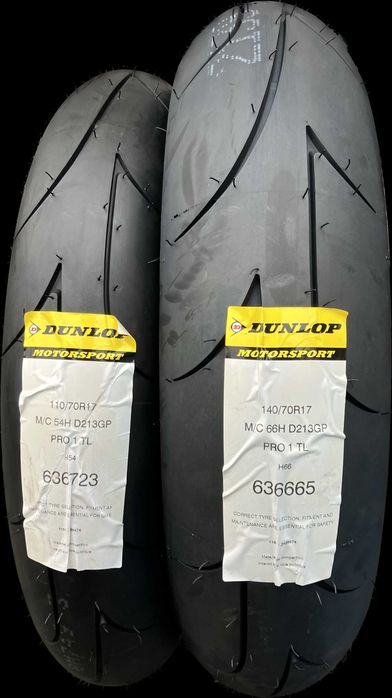 新品未使用 ダンロップ　D213GP 120/70ZR17 200/60ZR17 Yahoo!オークション - DUNLOP D213GP PRO 前後セット 120/70zr17