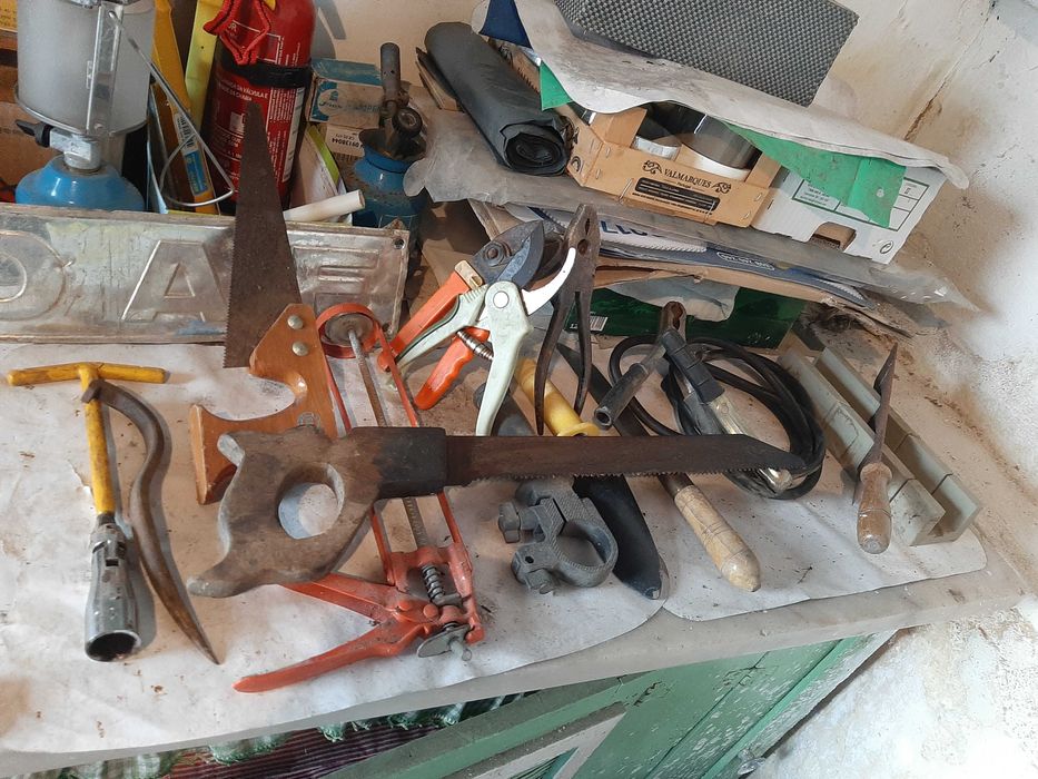 Ferramentas em bom estado,para utilização.