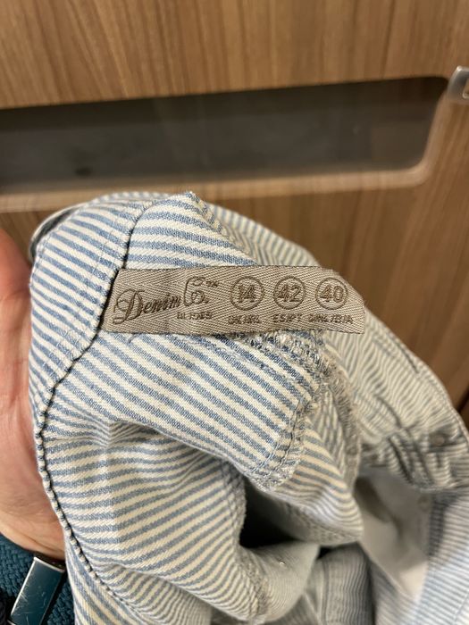 Ogrodniczki w paseczki