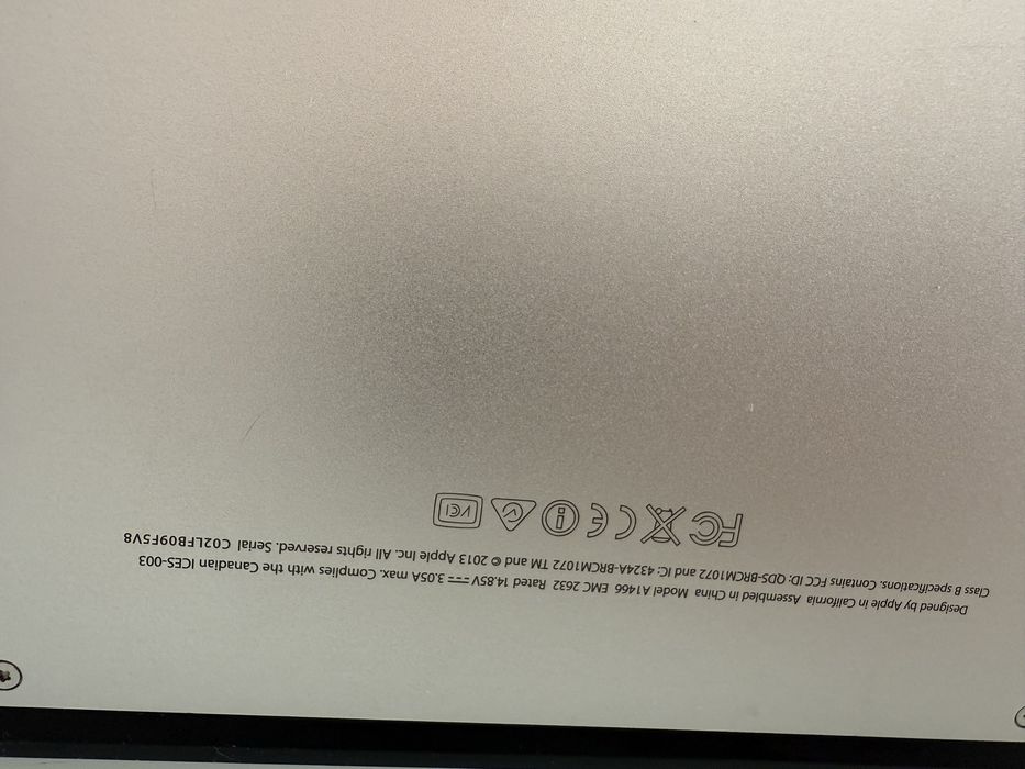 MacBook air laptop