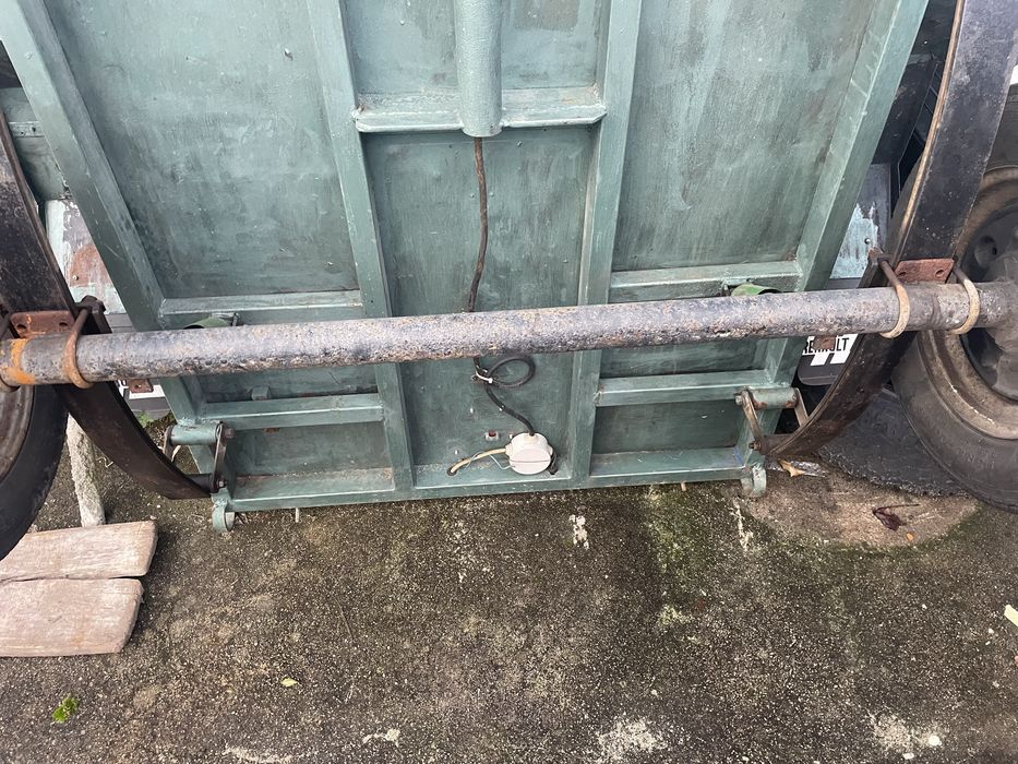 Eixo carocha com mangas de eixo