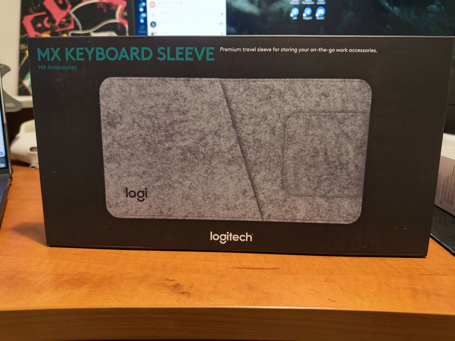Logitech MX Keys Mini Graphite + чохол MX Keyboard Sleeve, нова