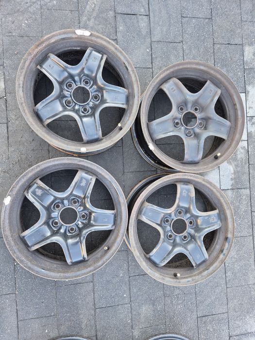 Felgi strukturalne stalowe opel 5x110 r16 et39 otw 56,1 nr 5