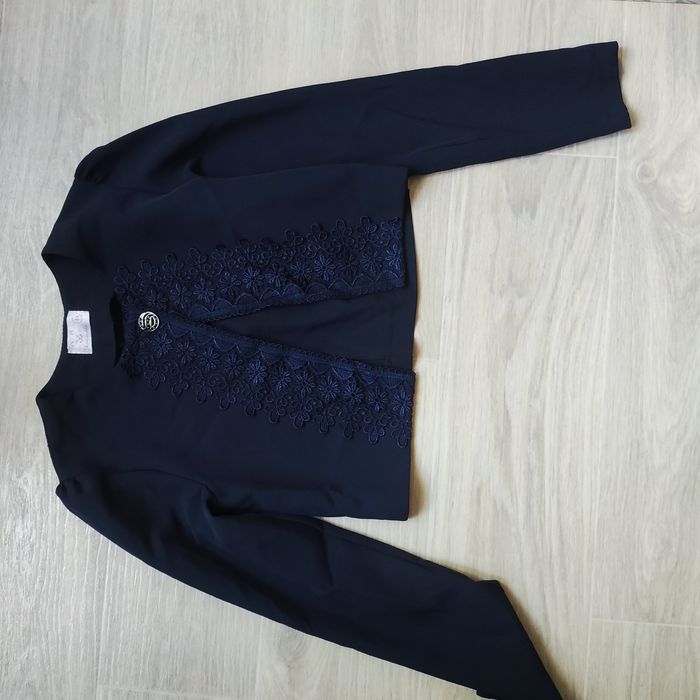 Пиджак школьный укороченный болеро для девочки новый!